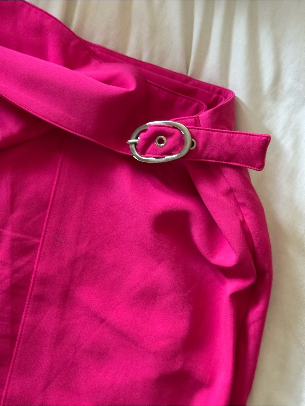 Hot Pink Belted Skort
